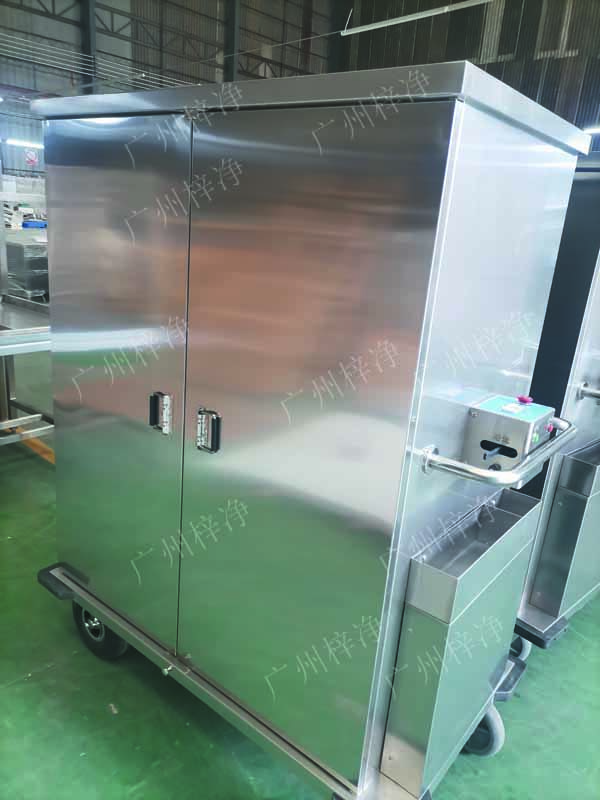 客戶要求定制作密閉式滅菌器械物品電動轉(zhuǎn)運(yùn)車產(chǎn)品實拍圖