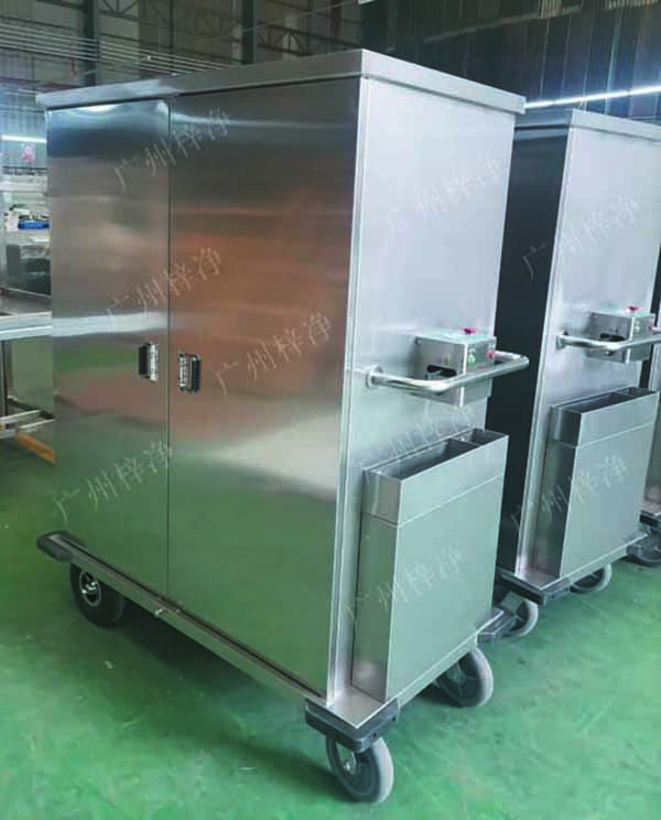 客戶要求定制作密閉式滅菌器械物品電動轉(zhuǎn)運(yùn)車產(chǎn)品實拍圖